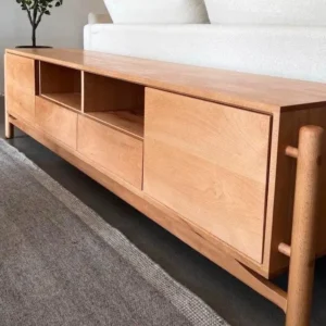 Rack de tv madera