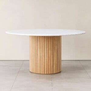 Mesa Comedor Redonda Mármol