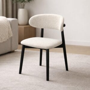 silla nordica lino preventa silla de comedor madera silla de madera negra silla acolchada de madera silla de comedor nordica